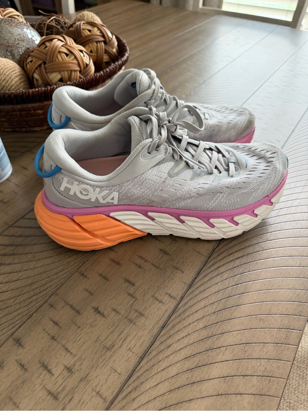 Size 8- Hoka One One HOKA Gaviota 4 Harbor Mist W